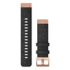 Garmin QuickFit 20mm ranneke, Musta nailon 010-12874-00