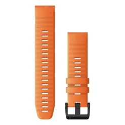 Garmin QuickFit 22mm ranneke, Oranssi silikoni 010-12863-01