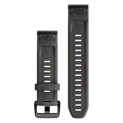 Garmin QuickFit silikonihihna 20mm, tummanharmaa, 010-13102-01