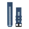 Garmin QuickFit silikoniranneke 26mm, vuorovedensininen/vaaleansininen, 010-14508-00