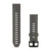 Garmin QuickFit silikoniranneke 20mm, kivenharmaa, 010-14558-00