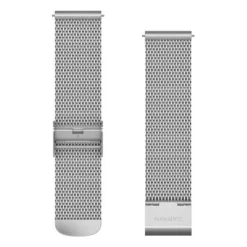 Garmin Quick release -mesh-ranneke 20mm, pikakiinnitys, hopeanvärinen, 010-12924-23