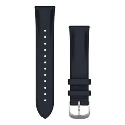 Garmin Quick release -nahkaranneke 20mm, pikakiinnitys, tummansininen, 010-12924-20