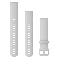 Garmin Quick release -silikoniranneke 20mm, pikakiinnitys, utuharmaa, 010-12924-86