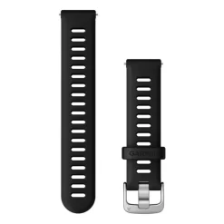 Garmin Quick release -silikoniranneke 18mm, pikakiinnitys, musta, 010-11251-3E