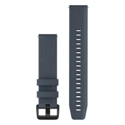 Garmin Quick release -silikoniranneke 20mm, pikakiinnitys, graniitinsininen, 010-13076-01