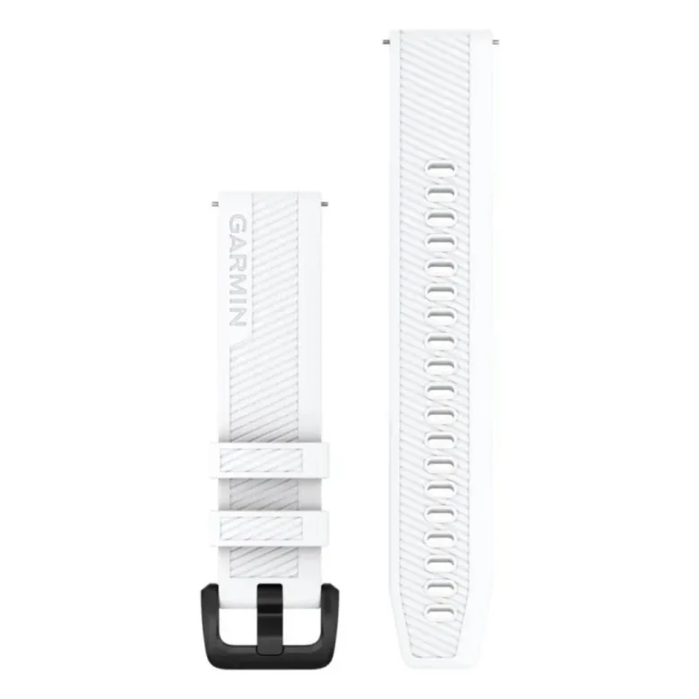 Garmin Quick release -silikoniranneke 20mm, pikakiinnitys, valkoinen, 010-13076-02