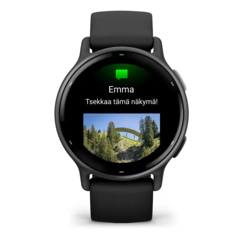 Garmin Vivoactive 5, grafiitinharmaa ja musta, 42 mm, Amoled monilajiälykello 010-02862-10