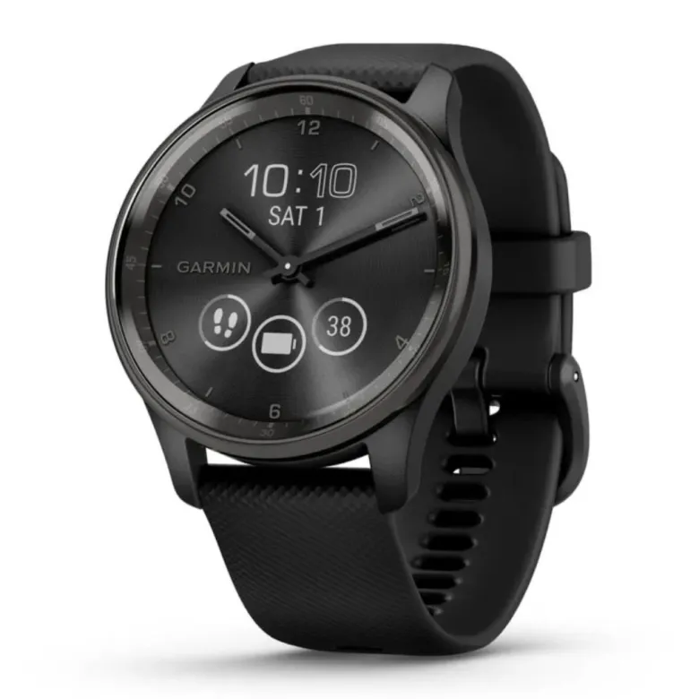 Garmin Vivomove Trend, grafiitinharmaa ja musta, hybridiälykello 010-02665-00