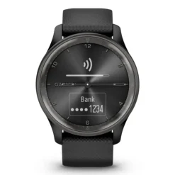 Garmin Vivomove Trend, grafiitinharmaa ja musta, hybridiälykello 010-02665-00