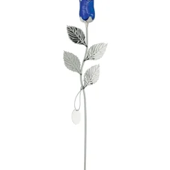 Juhlaruusu kaiverruslaatalla, sininen, 32 cm