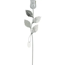 Juhlaruusu kaiverruslaatalla, hopeanvärinen, 32 cm