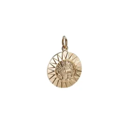Kalevala Amuletti Aurinkoleijona hela, keltakulta