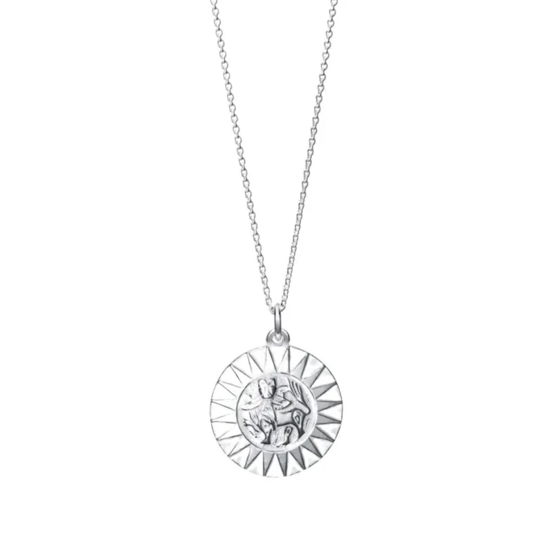 Kalevala Amuletti riipus, Aurinkoleijona, hopea