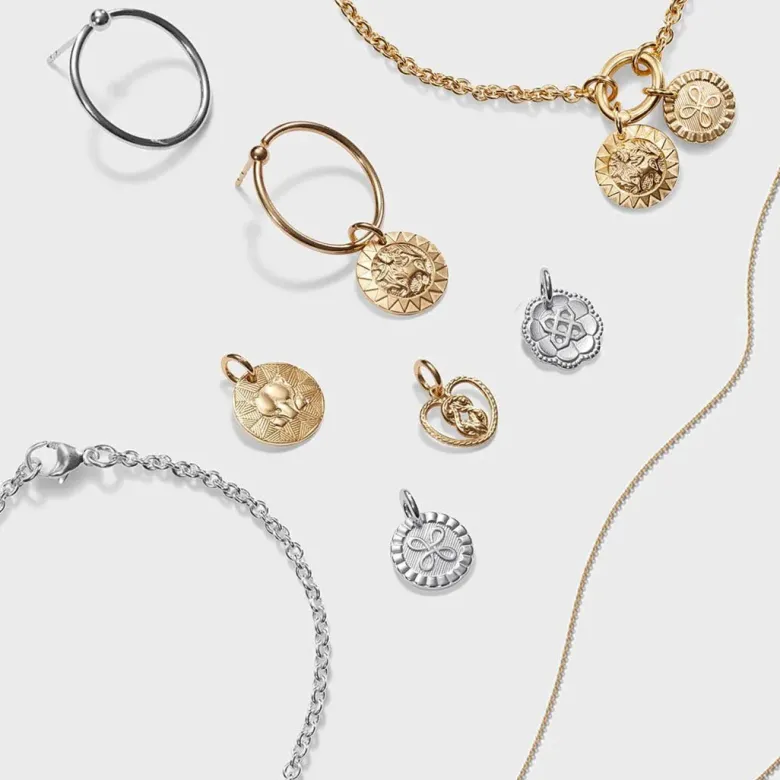Kalevala Amuletti Teljänneito hela, hopea, Kalevala Originals
