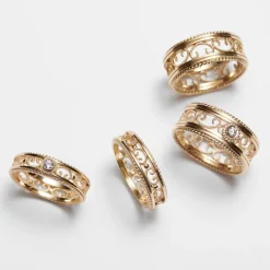 Kalevala Filigraani sormus, 14K keltakulta, 0,06ct, Kalevala Love, 141000501D
