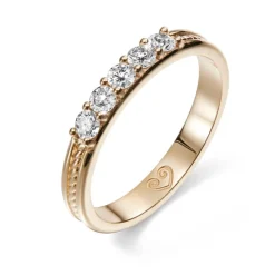 Kalevala Ikiaikainen sormus, 14K keltakultaa, 0,30ct, Kalevala Love, 141000116D