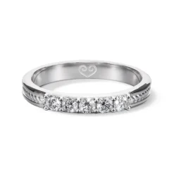 Kalevala Ikiaikainen sormus, 14K valkokultaa, 0,30ct, Kalevala Love, 541000116D