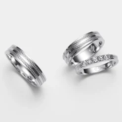 Kalevala Ikiaikainen sormus, 14K valkokultaa, 0,30ct, Kalevala Love, 541000116D