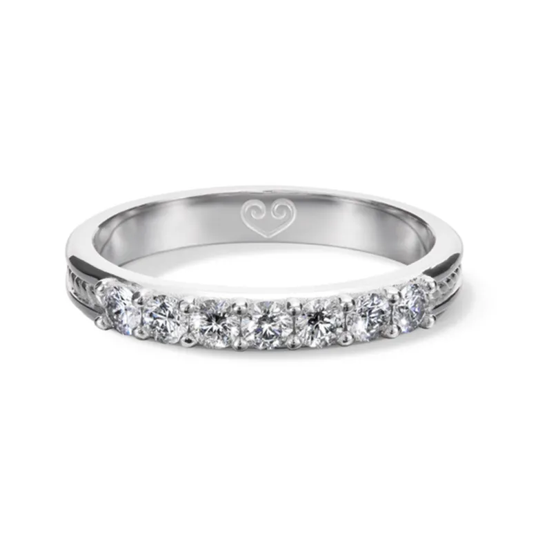 Kalevala Ikiaikainen sormus, 14K valkokultaa, 0,42ct, Kalevala Love, 541000117D