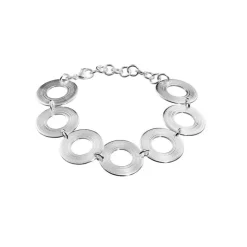Kalevala Kosmos rannekoru, hopea