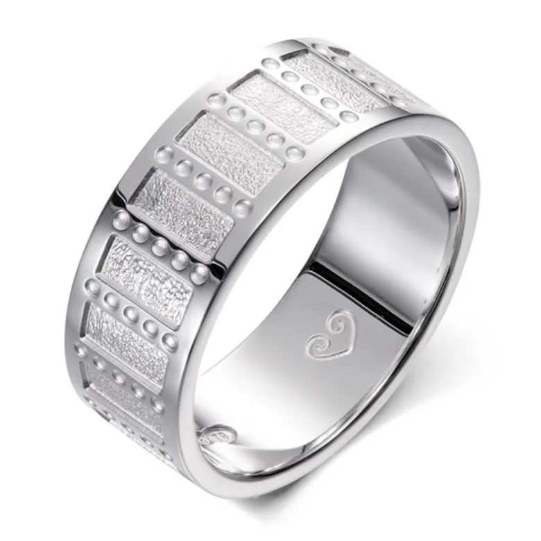 Kalevala Legenda sormus, valkokulta, Kalevala Love, 541000400