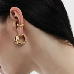 Kalevala Männyt ear cuff, pronssi, 361001102