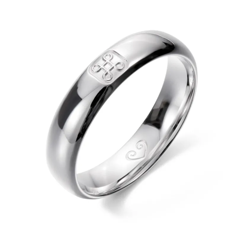 Kalevala Vaakuna sormus, 14K valkokultaa, Kalevala Love, 541000200