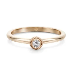 Kalevala Valittu sormus, 14K keltakultaa, 0,06ct, Kalevala Love, 141000001D