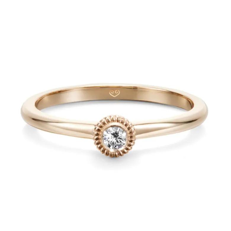 Kalevala Valittu sormus, 14K keltakultaa, 0,06ct, Kalevala Love, 141000001D