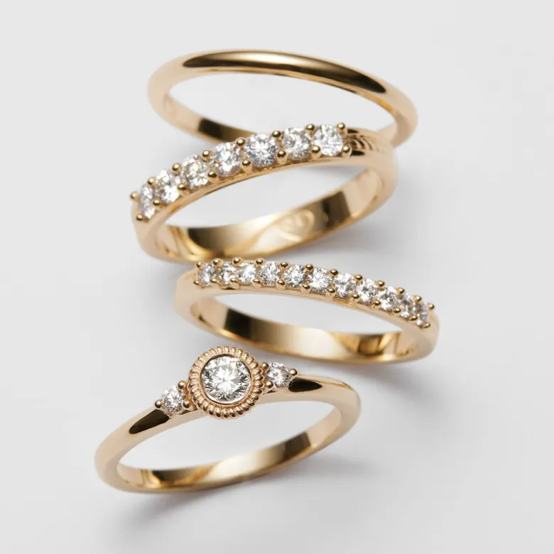 Kalevala Valittu sormus, 14K keltakultaa, Kalevala Love, 141000000