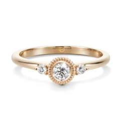 Kalevala Valittu sormus, 14K keltakultaa, 0,23ct, Kalevala Love, 141000003D