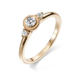 Kalevala Valittu sormus, 14K keltakultaa, 0,23ct, Kalevala Love, 141000003D