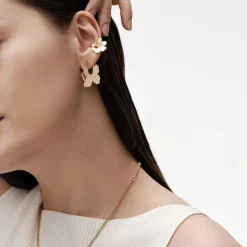 Kalevala x Marimekko Unikko ear cuff, pronssia