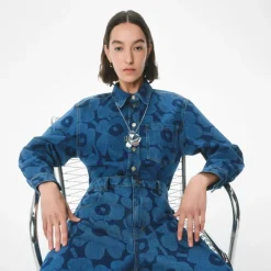 Kalevala x Marimekko Unikko iso riipus, hopeaa