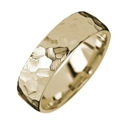 Kohinoor Duetto Gold, Rock kihlasormus, 7 mm, keltakulta 003-817