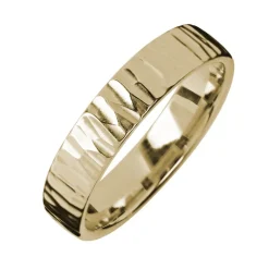 Kohinoor Duetto Gold, Wood kihlasormus, 5 mm, keltakulta 003-804