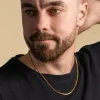 Kultainen Ankkuriketju, kaulaketju 3mm