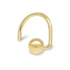 Kultainen nenäkoru, 2,5mm pallo, 14K keltakulta