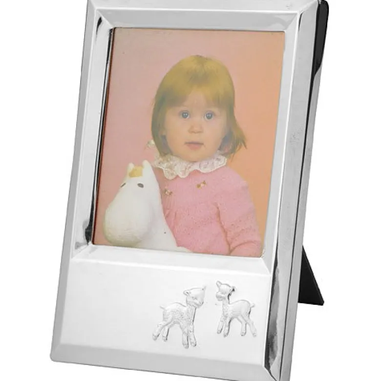 Lastenkehys, karitsa, hopeaa