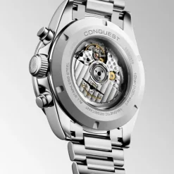 Longines Conquest Chronograph, 42mm, rannekello L38354026