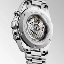 Longines Conquest Chronograph rannekello L38354726