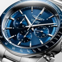 Longines Conquest Chronograph rannekello L38354926