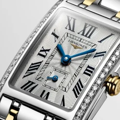 Longines DolceVita, keltakulta ja timantit, 20,8mm, rannekello L52555787