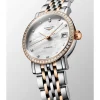Longines Elegant Collection, ruusukulta ja timantit, rannekello L43095817