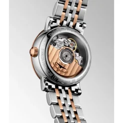 Longines Elegant Collection, ruusukulta ja timantit, rannekello L43095817
