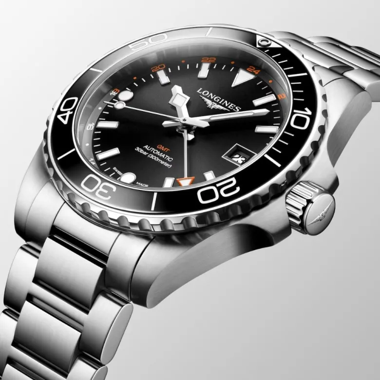 Longines HydroConquest GMT rannekello L37904566