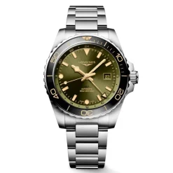 Longines HydroConquest GMT rannekello L38904066