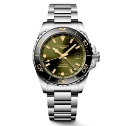 Longines HydroConquest GMT rannekello L37904066