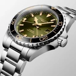 Longines HydroConquest GMT rannekello L37904066